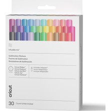 Cricut Crıcut 2011932 Infusıble Ink1.0 mm 30LU Kalem Seti Ultımate + Kalem Adaptoru