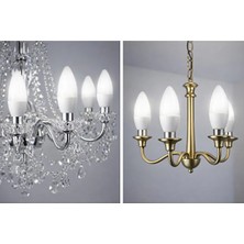 K2 Global 3 Ad 7W E14 LED Mum Ampul 6500K Beyaz Işık 700 Lümen
