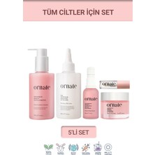 Tüm Ciltler Için Nemlendirici  Niacinamide Içeren Bakım Seti