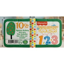 Fisher-Price Fisher Price Eğitici Konuşturan Hışırtılı Bebek Kitabı Duyusal Zeka Gelişimi 0-3 Yaş  Sayılar