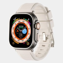 Nettech Apple Watch Seri 42/44 mm Uyumlu Silikon Kordon