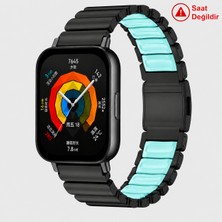 Dexmon Redmi Watch 5 Active / Redmi Watch 5 Lite Uyumlu 22MM Çift Renk Paslanmaz Metal Kordon Kayış