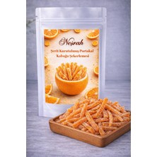 Neşrah Şerit Kurutulmuş Portakal Kabuğu Şekerlemesi, Çubuk,stick 100GR