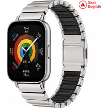 Dexmon Redmi Watch 5 Active / Redmi Watch 5 Lite Uyumlu 22MM Çift Renk Paslanmaz Metal Kordon Kayış