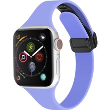 Nettech Apple Watch Seri 40/38 mm Uyumlu Silikon Kordon