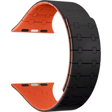 Nettech Apple Watch Seri 42/44 mm Uyumlu Silikon Kordon