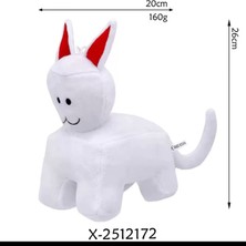 Oyun Karakteri Anime Forsaken Chance Sevimli Terk Edilmiş Gubby Peluş Oyuncak 20 cm Şans Gubby
