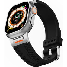 Nettech Apple Watch Series 10 46 mm Uyumlu Silikon Kordon
