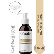 Ornate Karınca Yumurtası Tüy Dökücü Krem 150 ml Paraben İçermeyen Tüm Ciltler İçin