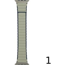 Nettech Apple Watch Series 10 46 mm Uyumlu Silikon Kordon