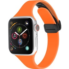 Nettech Apple Watch Seri 40/38 mm Uyumlu Silikon Kordon