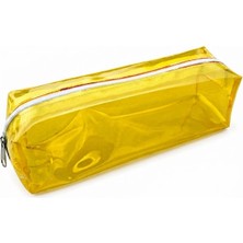 Muka Büyük Boy Yeşil Şeffaf Makyaj - Kalem Kutusu 20X10X6 cm 1 Adet