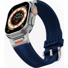 Nettech Apple Watch Series 10 46 mm Uyumlu Silikon Kordon