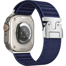 Nettech Apple Watch Series 10 46 mm Uyumlu Kumaş Kordon