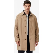 Nautica Erkek Bej Regular Fit Su Itici Ceket