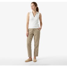 Nautica Kadın Yeşil Regular Fit Pantolon