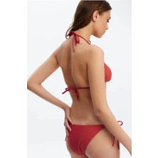 D Lingerie Terra Stella Bağlamalı Üçgen Bikini Takımı DM1680