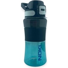 Noki Su Matarası Tritan Pipetli Kapak Çift Renk 700 ml Lacivert