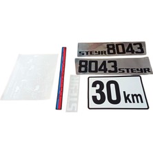 Bella Steyr 8043 Traktör Yan Yazı Takımı