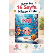 İcon Yayın Poti - 16 Sayfa Eğitici Çocuk Hikaye Kitabı - Hediyeli