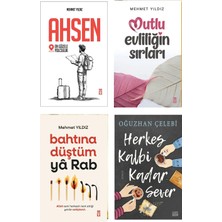 Timaş Yayınları Ahsen En Güzele Yolculuk Mehmet Yıldız Mutlu Evliliğin Sırları Bahtına Düştüm Ya Rab Herkes Kalbi Kadar Sever 4 Kitap