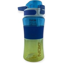 Noki Su Matarası Tritan Pipetli Kapak Çift Renk 700 ml Mavi