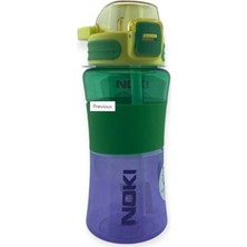 Noki Su Matarası Tritan Pipetli Kapak Çift Renk 700 ml Yeşil