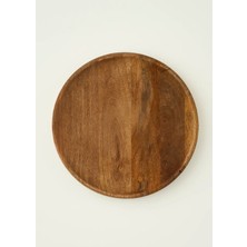 Wooden Mango Sunum Tabağı Naturel (30 Cm)