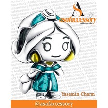 Yasemin Charm / Gümüş Kaplama