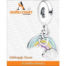 Gökkuşağı Charm Asafaccessory Mavi
