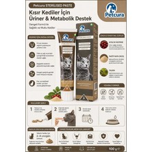 Petcura Sterilised Kedi Macunu 100 gr (Kısırlaştırılmış Kediler Için )