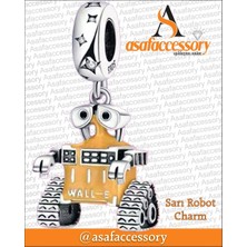 Wall-E Sarı Robot Charm