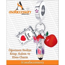 En Iyi Öğretmen Charm Asafaccessory Kırmızı