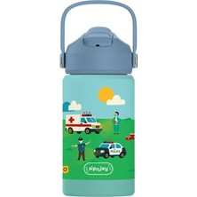 SipnJoy - FlipSip Çocuk Su Termosu | 360 ml - Rescue Crew