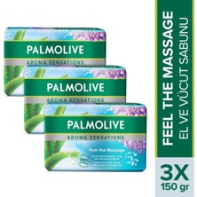 Palmolive Aroma Sensations Feel The Massage Masaj Yapıcı Tanecikler ile El ve Vücut Sabunu 3 x 150 gr