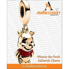 Winnie The Pooh Sallantılı Charm Gümüş