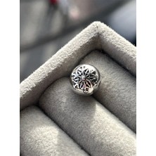 Kar Tanesi Klips Charm Asafaccessory Gümüş