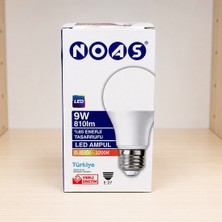 Noas 9W 810LM 50-60Hz LED Ampul E27