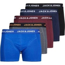 Jack & Jones Erkek Renkli Trunks Boxer 5'li 12167028