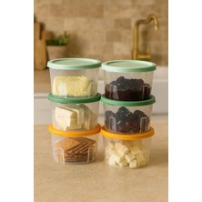 Kitchen Life 6'lı Aura Sızdırmaz Kapaklı Kahvaltılık Saklama KABI 650 ML