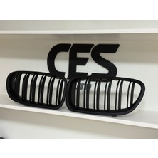 Ces Auto Bmw E92 E93 Lcı Uyumlu Çift Çıta Mat Siyah Panjur Takımı Sıfır