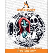 Noel Gecesi Kabusu Ölü Gelin Charm Gümüş