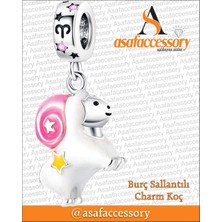 Koç Burcu Charm Asafaccessory Mor