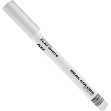 Ak Interactive Ak RCM034 Marker Kalemi, Flat White