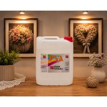 Pevea Şeffaf Çiçek Tutkalı 5 kg Tüm Yüzeylerde Kullanıma Uygun Yapıştırıcı Özellikli