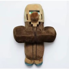Charmer Princesses Minecraft Peluş Oyuncak Köylü Karakteri Ikonik Çapraz Kollu Peluş Oyuncak 30 cm