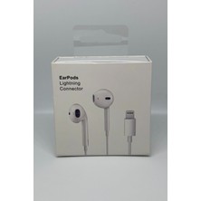 GUNKES Earpodss Lightning Girişli Kablolu Kulaklık – Bluetooth Gerektirmez Tak Çalıştır iPhone Uyumlu Beyaz