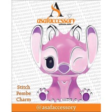 Stitch Pembe Charm Asafaccessory