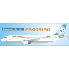 Nazca Decals Frb002 1/144 Ölçek, Freebird Decal-New Scheme Blue Tail