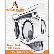 Asaf Accessory Duffy Duck Ördek Charm Gümüş
